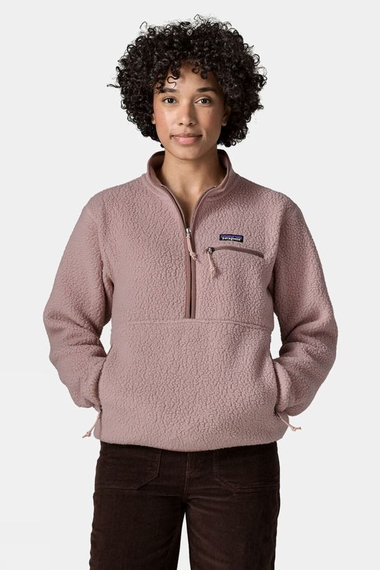 Patagonia Womens Retro Pile Marsupial Fleece Stingray Mauve