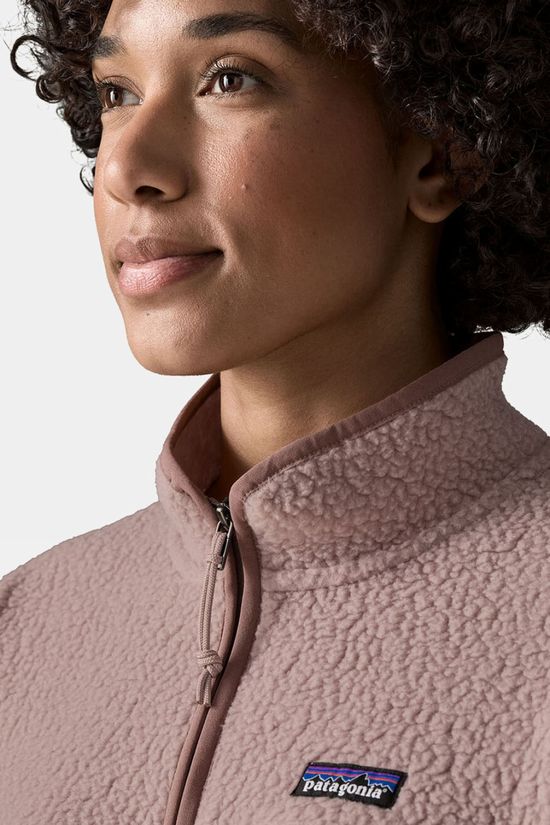 Patagonia Womens Retro Pile Marsupial Fleece Stingray Mauve