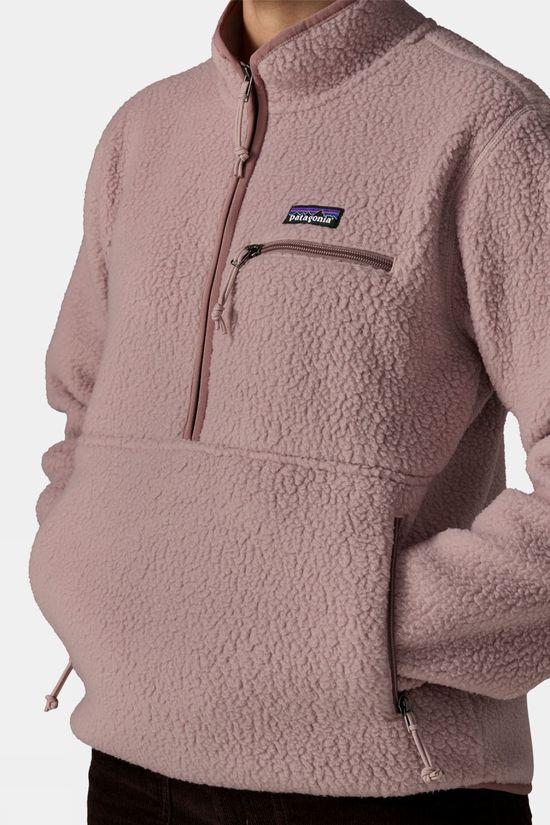 Patagonia Womens Retro Pile Marsupial Fleece Stingray Mauve