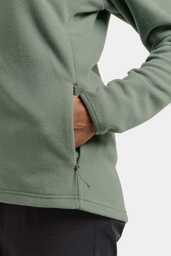 Didriksons Womens Viona Full Zip Fleece Jacket Light Moss