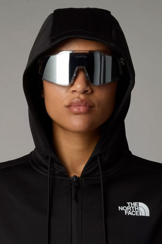 The North Face Womens Reaxion Full Zip Hoodie Fleece Jacket Tnf Black-Npf