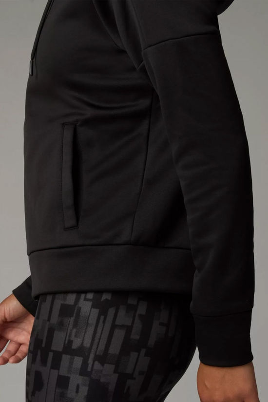 The North Face Womens Reaxion Full Zip Hoodie Fleece Jacket Tnf Black-Npf