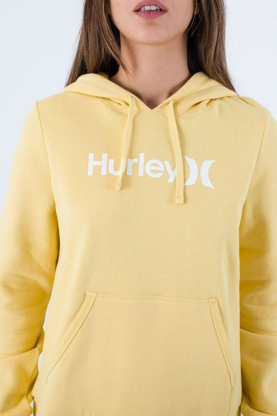 Hurley Womens O&O Seasonal Hoodie Yellow