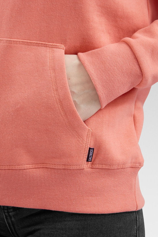 Saltrock Womens Velator Pop Hoodie Coral