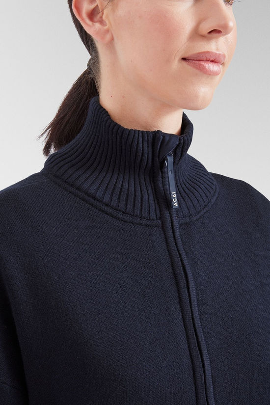 Acai Womens Windchaser Sweater Midnight Blue