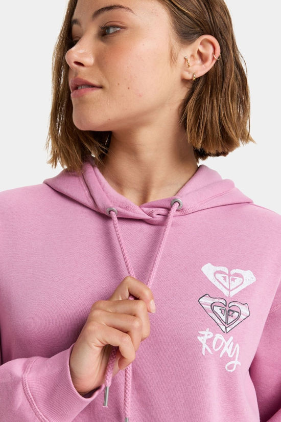 Roxy Womens Surf Stoked Hoodie  Mauve Orchid