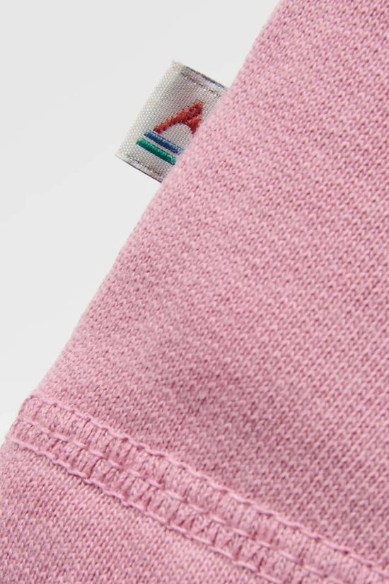 Passenger Womens Remote Recycled Cotton Sweatshirt Pink Haze