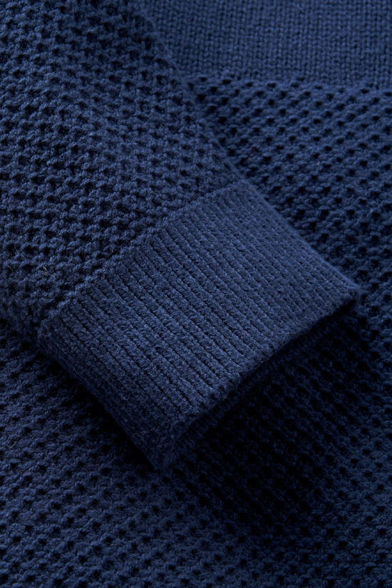 Passenger Womens Cove Organic Cotton Knitted Jumper Rich Navy