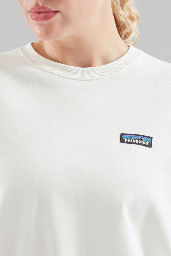 Patagonia Womens Daily Crew Sweatshirt Wool White
