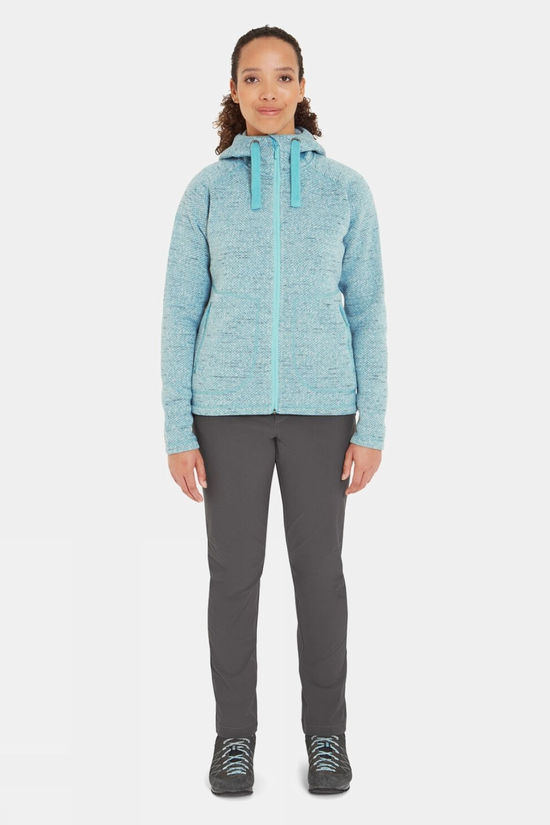 Rab Womens Amy Hooded Jacket Glacier Blue