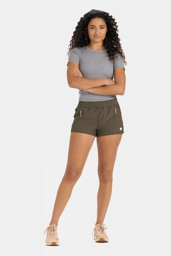 Vuori Womens Dash Shorts Oregano