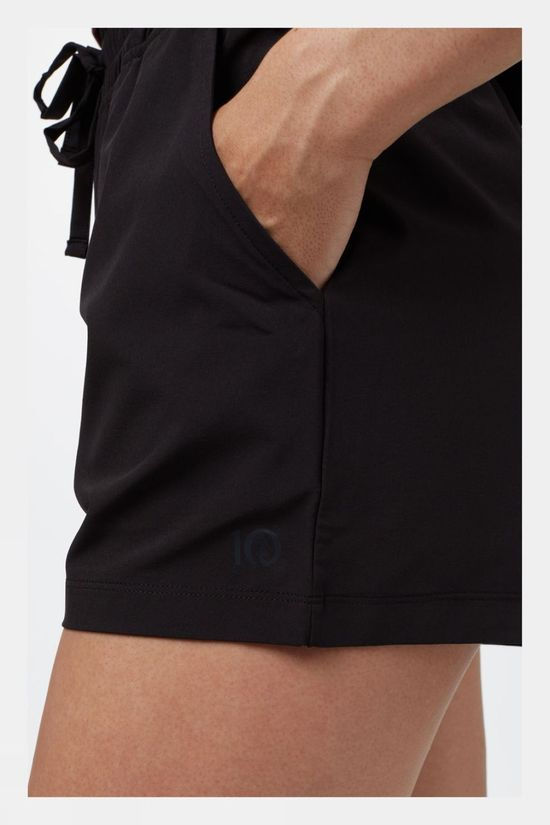 Tentree Womens Destination Fulton Shorts Meteorite Black