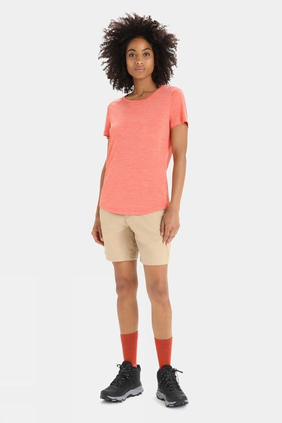 Icebreaker Womens Hike Shorts Sand