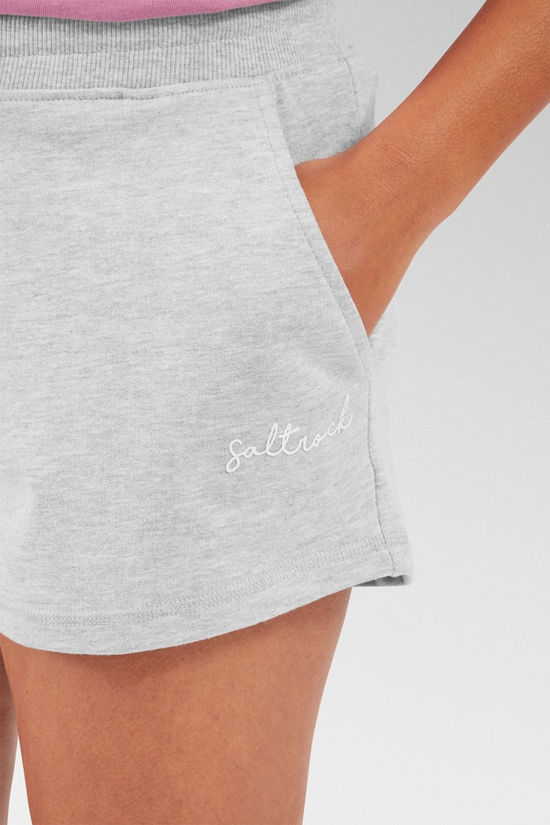Saltrock Womens Velator Sweat Shorts Grey Marl