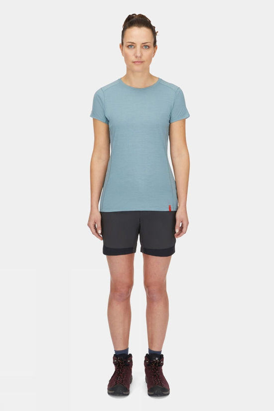 Rab Womens Torque Mountain Shorts Anthracite/Black