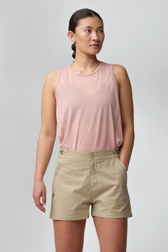 Fjallraven Womens Abisko Hike Shorts Fossil