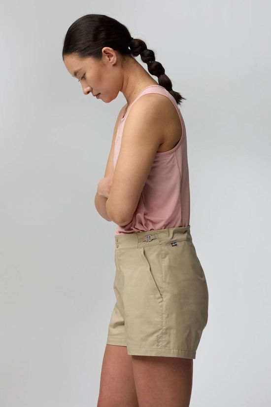 Fjallraven Womens Abisko Hike Shorts Fossil