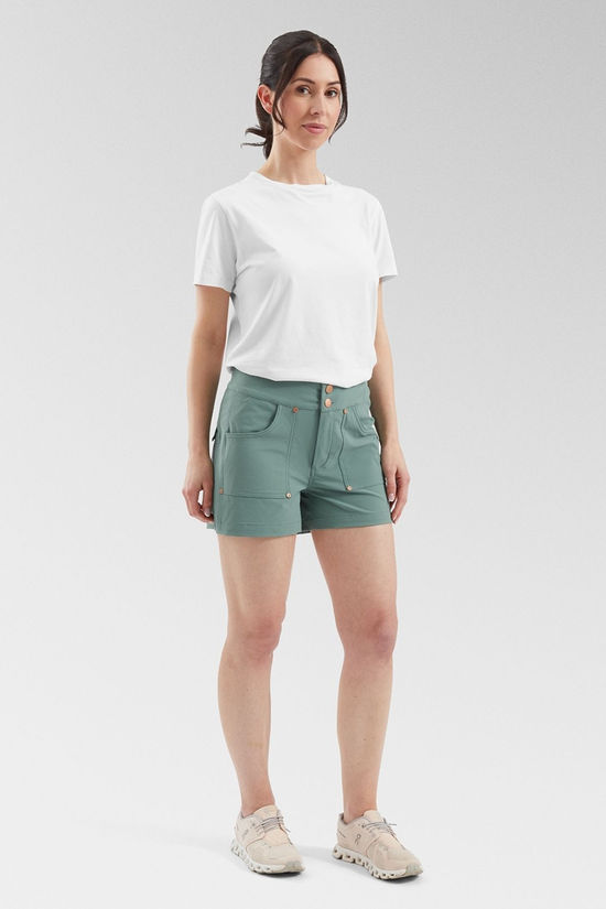 Acai Womens Trek Shorts Sage Brush