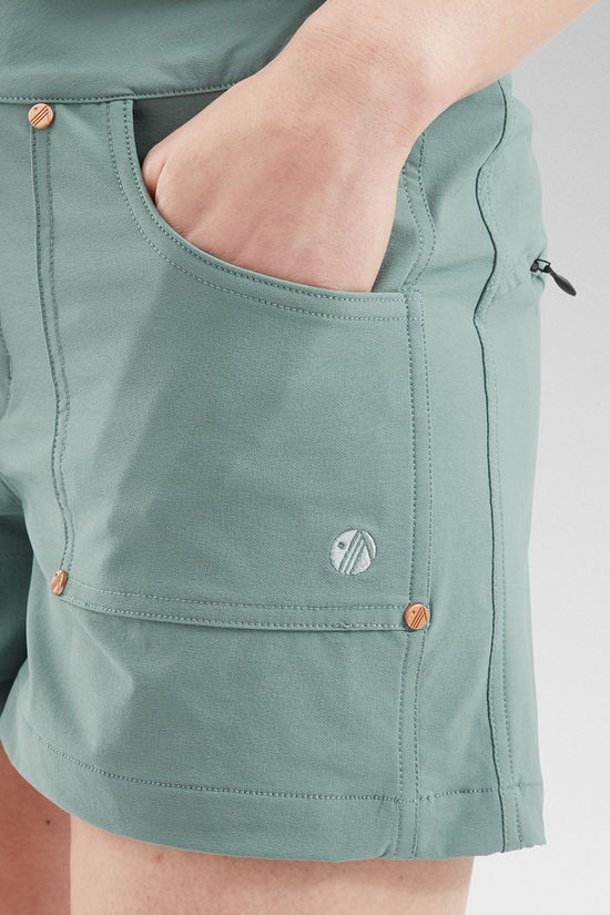 Acai Womens Trek Shorts Sage Brush