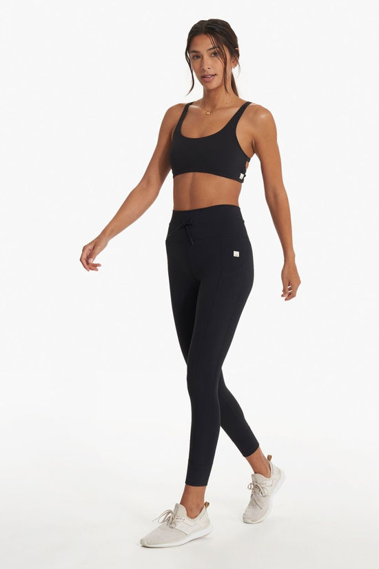 Vuori Womens Daily Pocket Leggings Black
