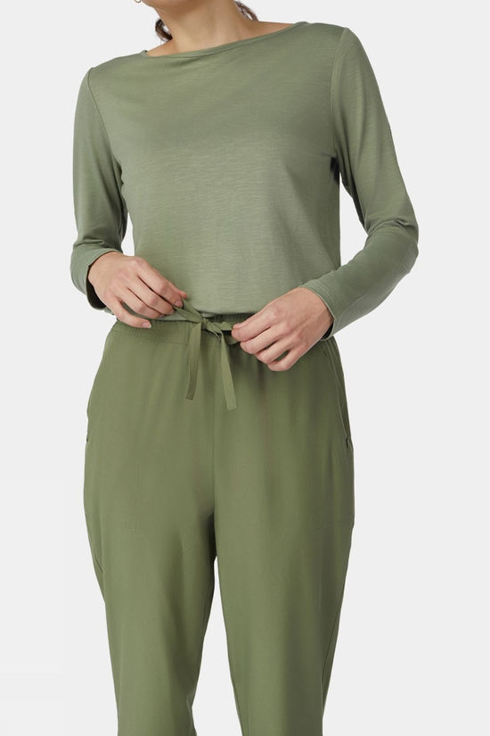 Ayacucho Womens City Travel Joggers Olivine