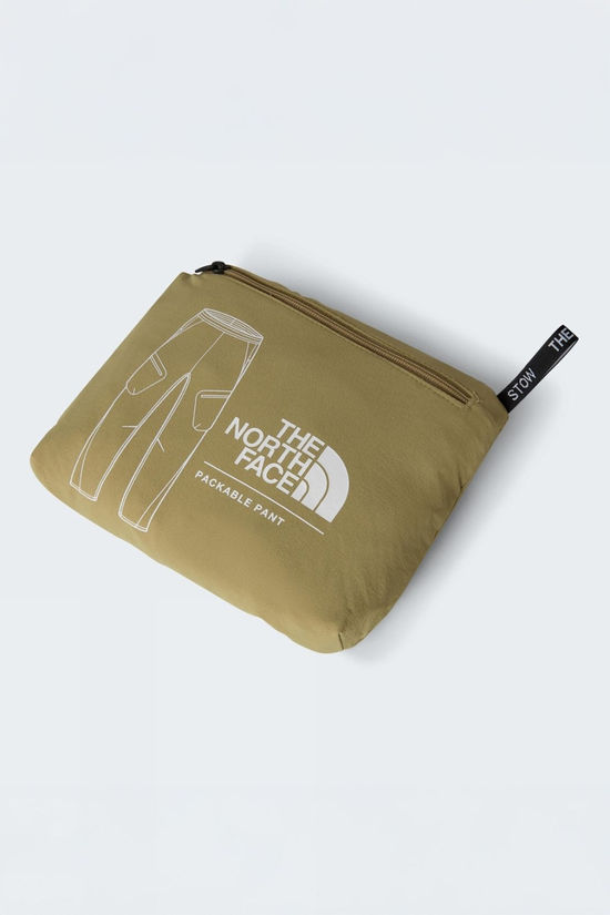The North Face Womens Packable Straight Jogger Trousers Kelp Tan