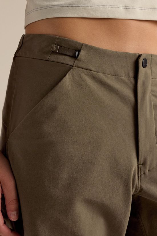 Arc'teryx Womens Clarkia Cotton Wide Leg Trousers Mongoose
