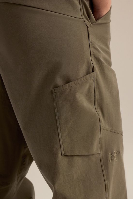Arc'teryx Womens Clarkia Cotton Wide Leg Trousers Mongoose