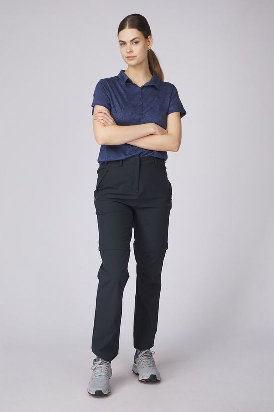 Ayacucho Womens Forest Softshell Zip-Off Trousers Black