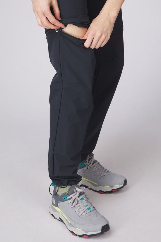 Ayacucho Womens Forest Softshell Zip-Off Trousers Black