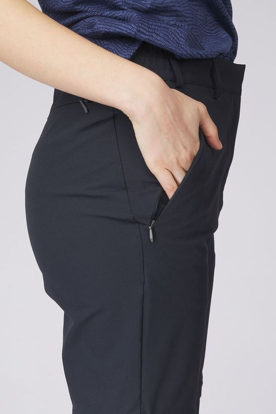 Ayacucho Womens Forest Softshell Zip-Off Trousers Black