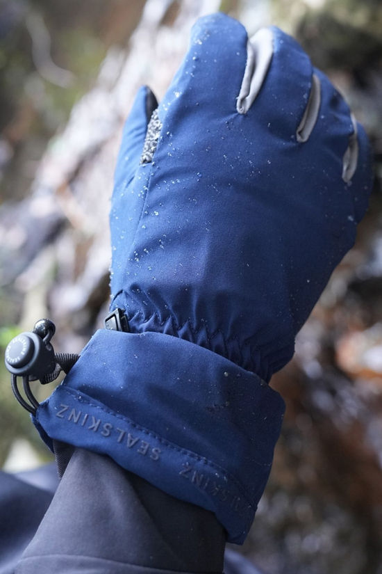 Sealskinz Womens Drayton Waterproof Gauntlet Gloves Navy