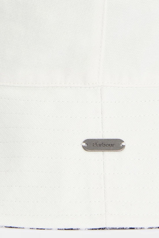 Barbour Womens Kilburn Bucket Hat White
