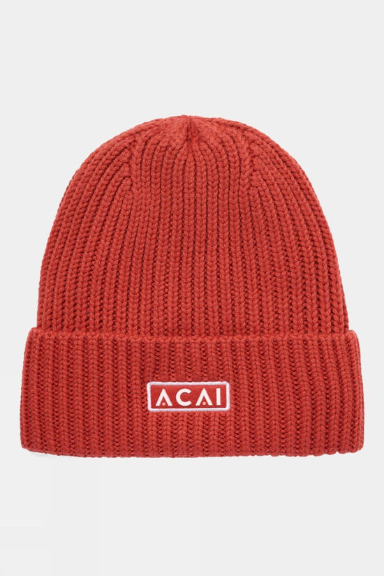Acai Womens Merino Beanie Mango