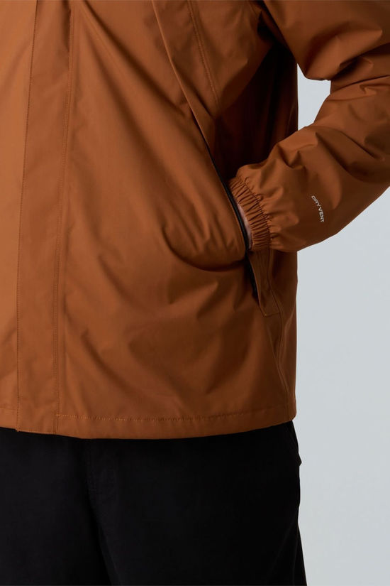 The North Face Mens Antora Jacket Burnt Umber/Tnf Black
