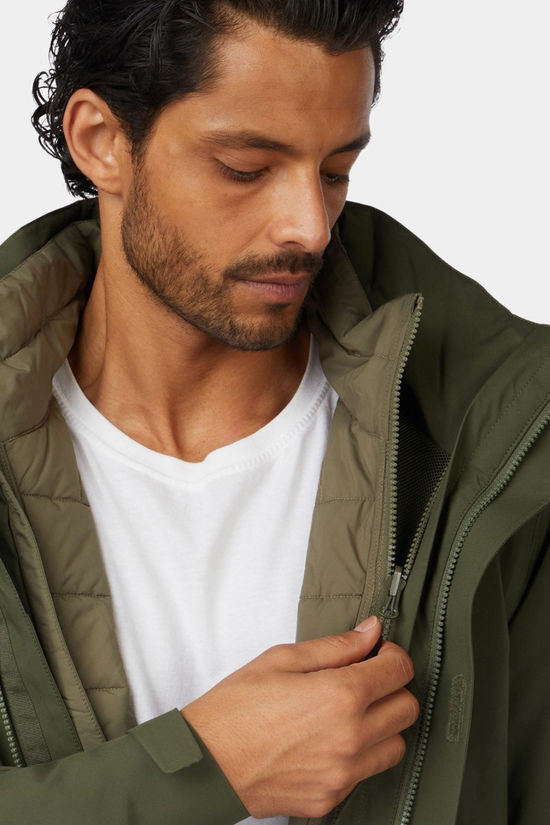 Ayacucho Mens Yosemite 3-In-1 Jacket Dark Moss/Kalamata