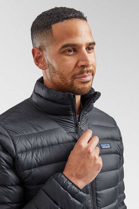 Patagonia Mens Down Sweater Jacket Black