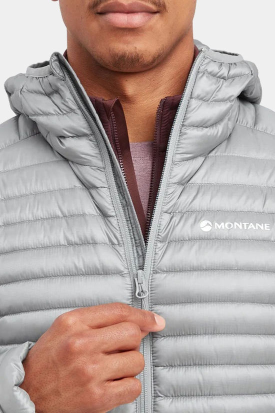 Montane Mens Anti-Freeze Lite Hoodie Pebble Blue