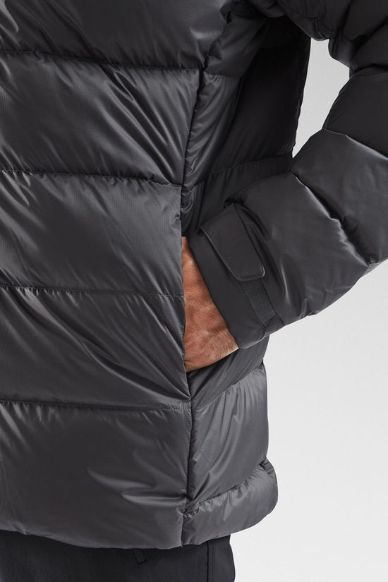 Rab Mens Ascent Jacket Graphene/Pebble