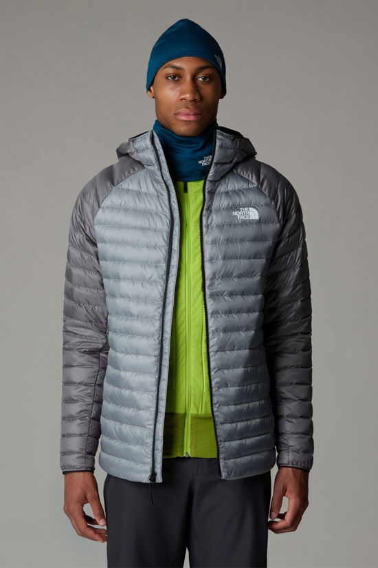 The North Face Mens Bettaforca LT Down Hoodie Jacket Monument Grey/Smoked Pe