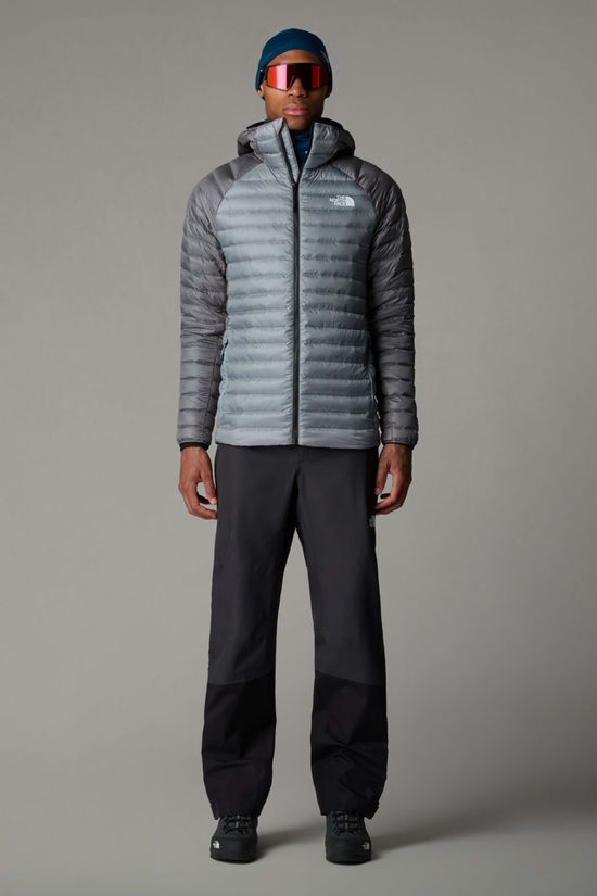 The North Face Mens Bettaforca LT Down Hoodie Jacket Monument Grey/Smoked Pe
