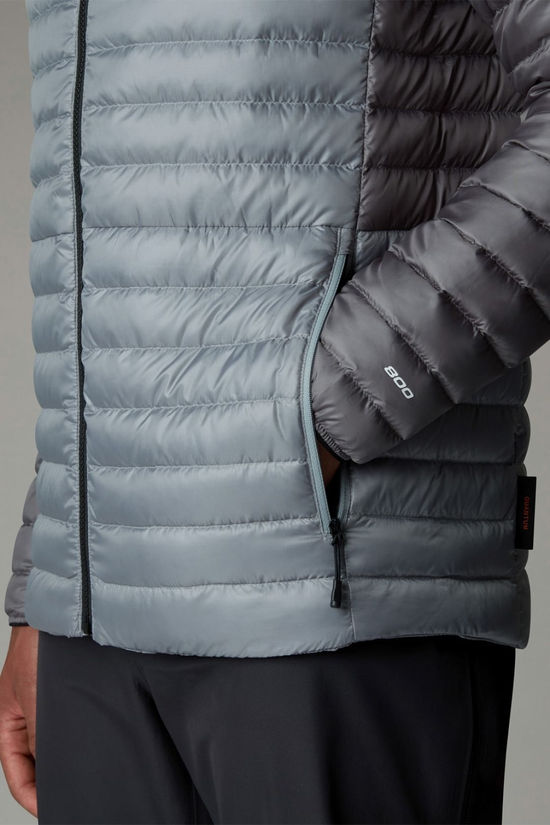 The North Face Mens Bettaforca LT Down Hoodie Jacket Monument Grey/Smoked Pe