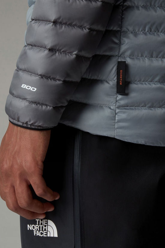 The North Face Mens Bettaforca LT Down Hoodie Jacket Monument Grey/Smoked Pe