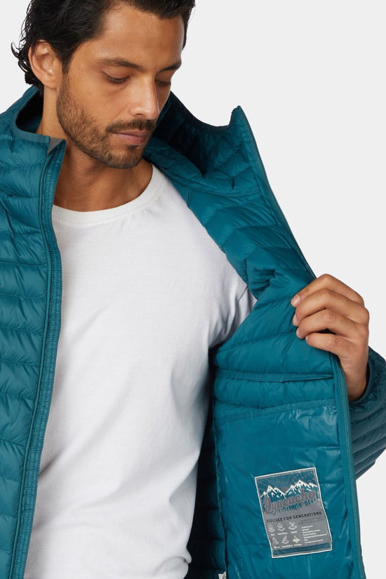 Ayacucho Mens Mountain Lightweight Down Jacket Mediterranea