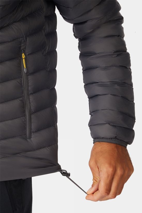 Ayacucho Mens Mountain Lightweight Down Jacket Asphalt