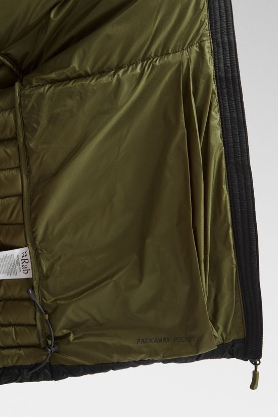 Rab Mens Microlight Alpine Jacket Anthracite