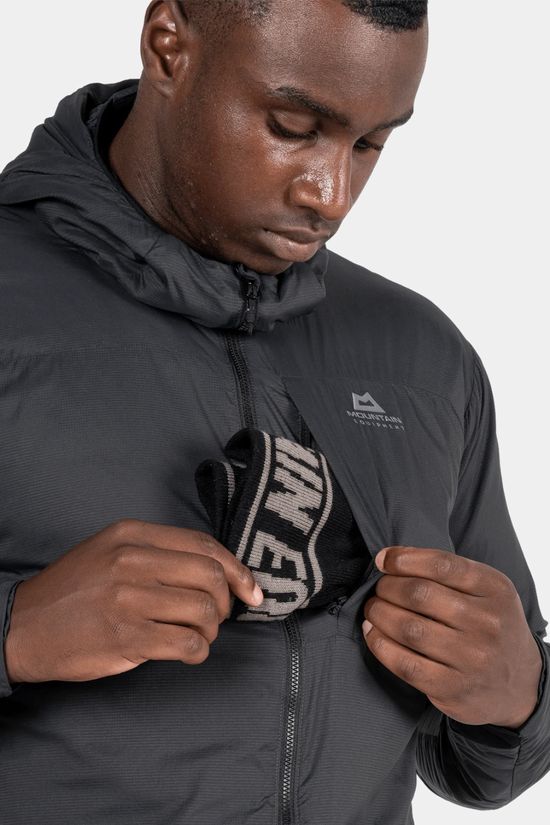 Mountain Equipment Mens Intra Light Hooded Jacket Black