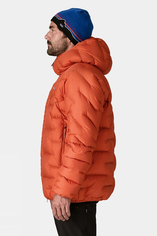 Patagonia Mens Durable Down Parka Jacket Coal Orange
