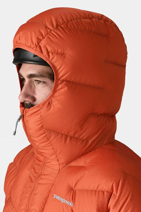 Patagonia Mens Durable Down Parka Jacket Coal Orange