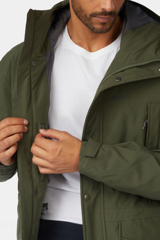 Ayacucho Mens Stanley Insulated Jacket Dark Moss